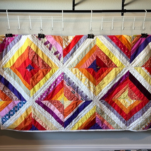 NWT handmade eco friendly scrap quilt G - Picture 2 of 5